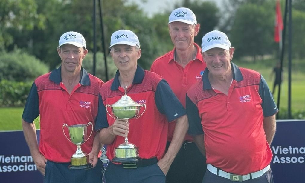 Australia toàn thắng Asia-Pacific Senior Amateur Championship 2023